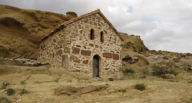 Part of the "David Gareji" Monastery Complex situated on the Azerbaijani territory. Photo: Andrzej Wójtowicz from Poznań, Poland -https://commons.wikimedia.org/w/index.php?curid=30058738 Part of the "David Gareji" Monastery Complex situated on the Azerbaijani territory. Photo: Andrzej Wójtowicz from Poznań, Poland -https://commons.wikimedia.org/w/index.php?curid=30058738
