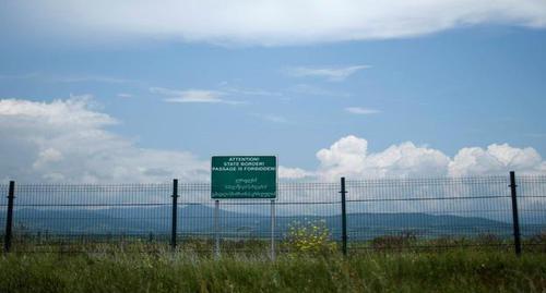 Border of Georgia and South Ossetia. Photo: REUTERS/David Mdzinarishvili Border of Georgia and South Ossetia. Photo: REUTERS/David Mdzinarishvili