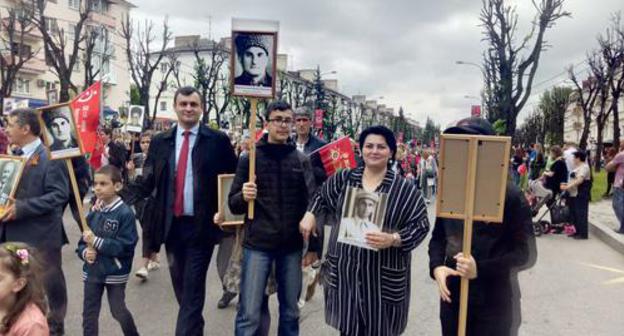 "Immortal Regiment" action in Nalchik. Photo by Lyudmila Maratova for the Caucasian Knot "Immortal Regiment" action in Nalchik. Photo by Lyudmila Maratova for the Caucasian Knot