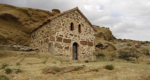 A part of the "David Garedja" Monastery Complex located in the territory of Azerbaijan. Photo: Andrzej Wójtowicz from Poznań, Poland -https://commons.wikimedia.org/w/index.php?curid=30058738 A part of the "David Garedja" Monastery Complex located in the territory of Azerbaijan. Photo: Andrzej Wójtowicz from Poznań, Poland -https://commons.wikimedia.org/w/index.php?curid=30058738