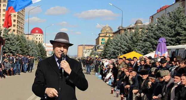 Akhmed Pogorov. Photo from Magomed Mutsolgov's blog on the "Caucasian Knot" Akhmed Pogorov. Photo from Magomed Mutsolgov's blog on the "Caucasian Knot"
