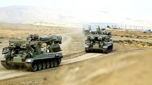 Military exercises in Azerbaijan. Photo: press service of the Ministry of Defence of Azerbaijan, https://mod.gov.az/ru/news/nachalis-shirokomasshtabnye-operativno-takticheskie-ucheniya-azerbajdzhanskoj-armii-video-26924.html Military exercises in Azerbaijan. Photo: press service of the Ministry of Defence of Azerbaijan, https://mod.gov.az/ru/news/nachalis-shirokomasshtabnye-operativno-takticheskie-ucheniya-azerbajdzhanskoj-armii-video-26924.html