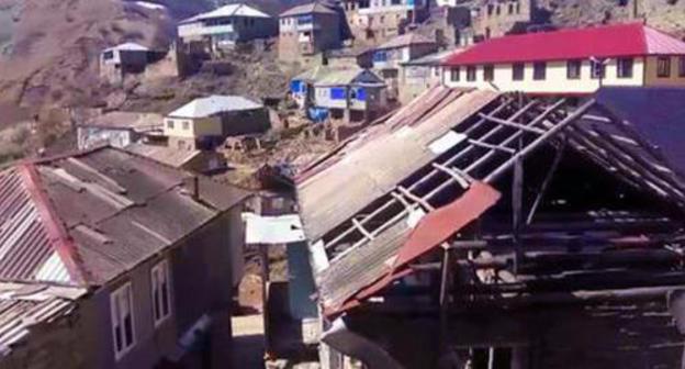 The Kenkhi village. Photo: screenshot of the video posted on the YouTube channel gazetachernovik The Kenkhi village. Photo: screenshot of the video posted on the YouTube channel gazetachernovik