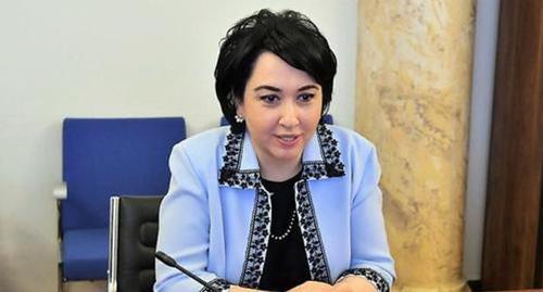 Ekaterina Beseliya. Photo: press service of the Parliament of Georgia, http://www.parliament.ge Ekaterina Beseliya. Photo: press service of the Parliament of Georgia, http://www.parliament.ge
