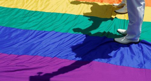 Rainbow flag. Photo: REUTERS/Tirone Siu Rainbow flag. Photo: REUTERS/Tirone Siu