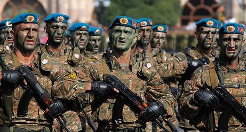 Armenian soldiers. Photo: Khustup https://ru.wikipedia.org Armenian soldiers. Photo: Khustup https://ru.wikipedia.org