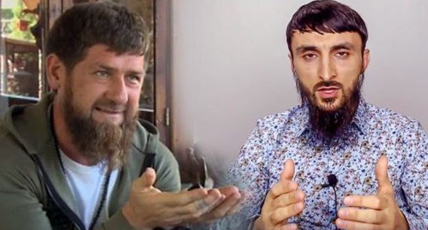 Ramzan Kadyrov and Tumso Abdurakhmanov. Photo: screenshot from YouTube video, https://www.youtube.com/watch?v=mGM-QIlB8Yg, https://www.youtube.com/watch?v=Mw3G4DO-JXI. Collage by the Caucasian Knot Ramzan Kadyrov and Tumso Abdurakhmanov. Photo: screenshot from YouTube video, https://www.youtube.com/watch?v=mGM-QIlB8Yg, https://www.youtube.com/watch?v=Mw3G4DO-JXI. Collage by the Caucasian Knot