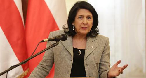 Salome Zurabishvili. Photo by the press service of the Georgian President https://www.president.gov.ge Salome Zurabishvili. Photo by the press service of the Georgian President https://www.president.gov.ge