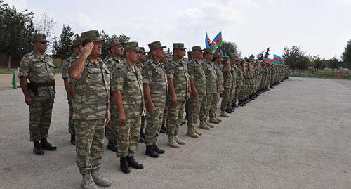 Soldiers of the Azerbaijani Army. Photo: http://mod.gov.az/az/foto-arxiv-045/ Soldiers of the Azerbaijani Army. Photo: http://mod.gov.az/az/foto-arxiv-045/