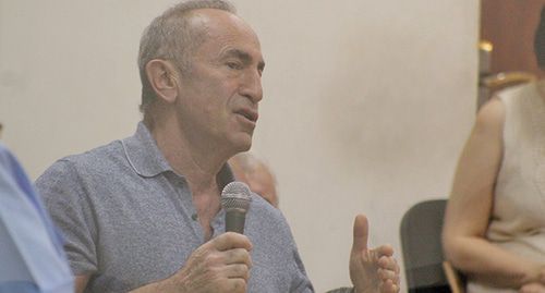 Robert Kocharyan. Photo by Tigran Petrosyan for the "Caucasian Knot" Robert Kocharyan. Photo by Tigran Petrosyan for the "Caucasian Knot"