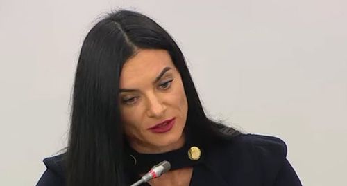 Yelena Isinbayeva. Screenshot from video posted at: http://kremlin.ru/events/president/news/61771/videos Yelena Isinbayeva. Screenshot from video posted at: http://kremlin.ru/events/president/news/61771/videos