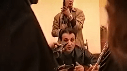 Terrorists in the Armenian Parliament. Screenshot from PARA TV documentary "October 27. 18 years later " https://www.youtube.com/watch?v=LyIKm3nDAvo Terrorists in the Armenian Parliament. Screenshot from PARA TV documentary "October 27. 18 years later " https://www.youtube.com/watch?v=LyIKm3nDAvo