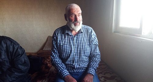Hunger-striker in the DOSAAF Makhachkala micro-district, October 25, 2019. Photo by Rasul Magomedov for the Caucasian Knot Hunger-striker in the DOSAAF Makhachkala micro-district, October 25, 2019. Photo by Rasul Magomedov for the Caucasian Knot