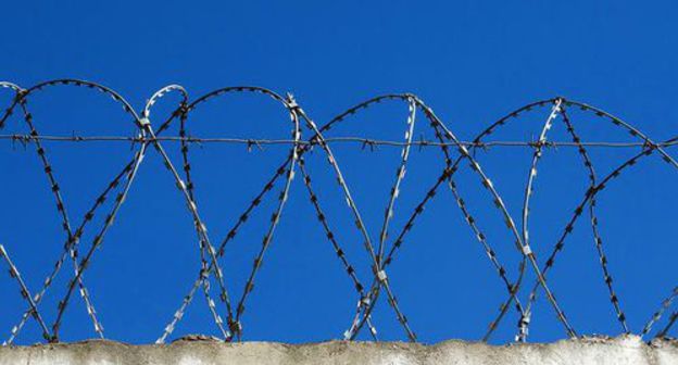 Barbed wire. Photo by Nina Tumanova for the "Caucasian Knot" Barbed wire. Photo by Nina Tumanova for the "Caucasian Knot"