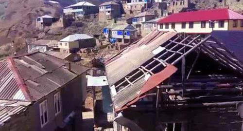 Village of Kenkhi. Screenshot from Youtube video posted by gazetachernovik Village of Kenkhi. Screenshot from Youtube video posted by gazetachernovik