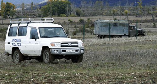 Thr border between Georgia and South Ossetia. Photo: REUTERS/David Mdzinarishvili Thr border between Georgia and South Ossetia. Photo: REUTERS/David Mdzinarishvili