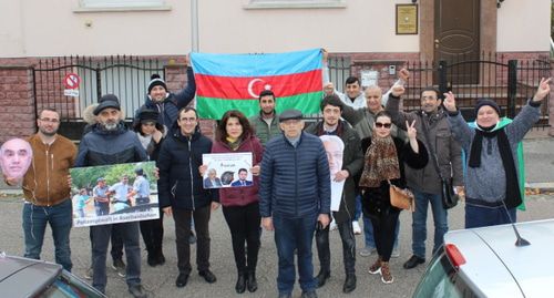 Activists of the organization "For Democracy in Azerbaijan" (AND). Photo by the press service of AND https://www.facebook.com/azerbaycannaminedemokratiya/photos/a.158614667924657/793646984421419/?type=3&theater Activists of the organization "For Democracy in Azerbaijan" (AND). Photo by the press service of AND https://www.facebook.com/azerbaycannaminedemokratiya/photos/a.158614667924657/793646984421419/?type=3&theater