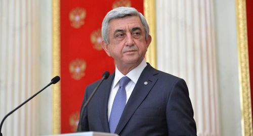 Serzh Sargsyan. Photo: press service of the Administration of the President of Russia Serzh Sargsyan. Photo: press service of the Administration of the President of Russia