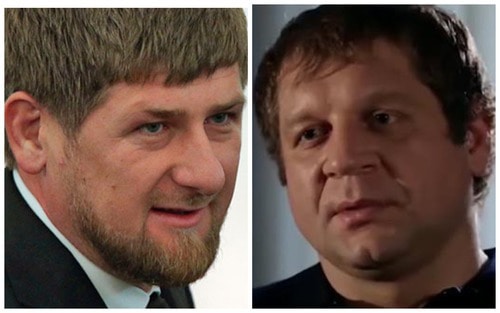 Collage Ramzan Kadyrov (on the left, REUTERS/Sergei Karpukhin) and Alexander Emelianenko (screenshot of the video MMA https://www.youtube.com/watch?v=kSUKKHnyA9k) Collage Ramzan Kadyrov (on the left, REUTERS/Sergei Karpukhin) and Alexander Emelianenko (screenshot of the video MMA https://www.youtube.com/watch?v=kSUKKHnyA9k)