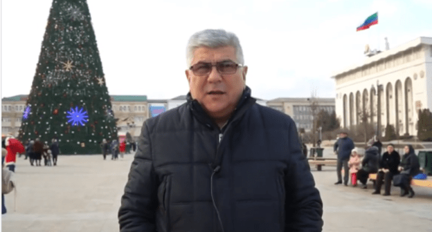 Arslan Dydymov, manager of the square reconstruction project in Makhachkala. Screenshot of Dydymov's statement on the reconstruction of the central square of Makhachkala, https://www.instagram.com/tv/B63vyF2gdez/?utm_source=ig_embed. Arslan Dydymov, manager of the square reconstruction project in Makhachkala. Screenshot of Dydymov's statement on the reconstruction of the central square of Makhachkala, https://www.instagram.com/tv/B63vyF2gdez/?utm_source=ig_embed.