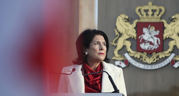 Georgian President Salome Zurabishvili. Photo: REUTERS/Stringer Georgian President Salome Zurabishvili. Photo: REUTERS/Stringer