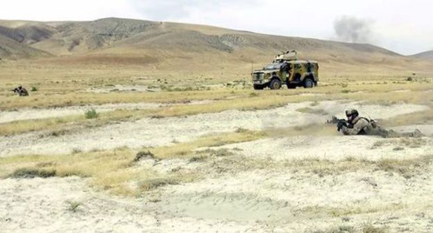 Azerbaijan's military drills. Photo: press service of the Ministry of Defence of Azerbaijan, https://mod.gov.az Azerbaijan's military drills. Photo: press service of the Ministry of Defence of Azerbaijan, https://mod.gov.az