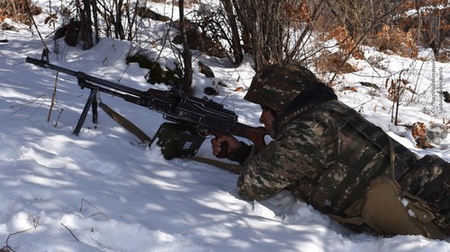 Soldier of the Armenian Army. Photo: press service of the Ministry of Defence of Armenia, http://www.mil.am Soldier of the Armenian Army. Photo: press service of the Ministry of Defence of Armenia, http://www.mil.am