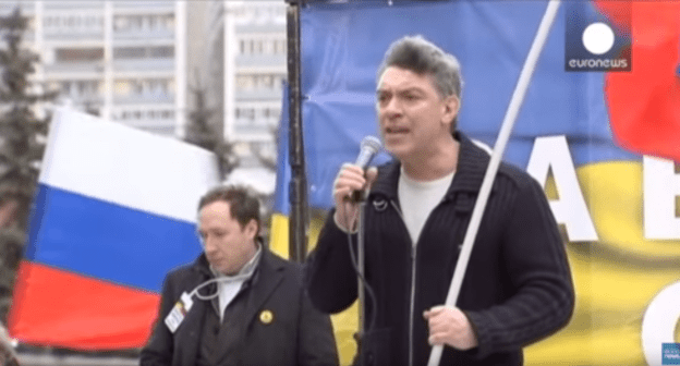 Boris Nemtsov. Screenshot from video posted at: https://youtu.be/-b09lBiZWKE Boris Nemtsov. Screenshot from video posted at: https://youtu.be/-b09lBiZWKE