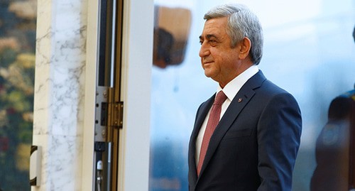 Serzh Sargsyan. Photo: REUTERS/Vasily Fedosenko Serzh Sargsyan. Photo: REUTERS/Vasily Fedosenko