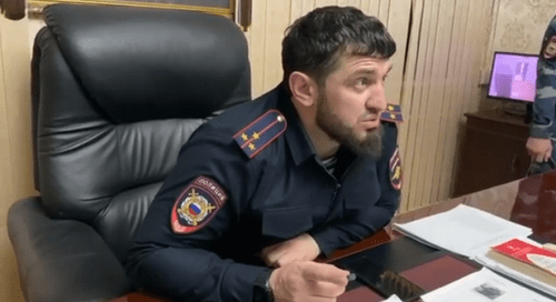 Rustam Aguev is scolding offenders. Screenshot from Instagram video posted by za_kra_rustam_aguev, https://www.instagram.com/p/B9Ko3inBajF/ Rustam Aguev is scolding offenders. Screenshot from Instagram video posted by za_kra_rustam_aguev, https://www.instagram.com/p/B9Ko3inBajF/