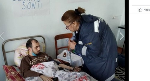 Elman Guliev continues his hunger strike. Screenshot of Facebook post: http://www.facebook.com/photo.php?fbid=3112192472144358&set=pcb.3112190252144580&type=3&theatre Elman Guliev continues his hunger strike. Screenshot of Facebook post: http://www.facebook.com/photo.php?fbid=3112192472144358&set=pcb.3112190252144580&type=3&theatre