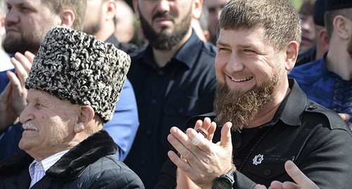 Ramzan Kadyrov (on the right). Photo: REUTERS/Said Tsarnayev Ramzan Kadyrov (on the right). Photo: REUTERS/Said Tsarnayev
