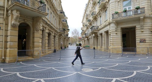 Baku, April. Photo by Aziz Karimov for the "Caucasian Knot" Baku, April. Photo by Aziz Karimov for the "Caucasian Knot"