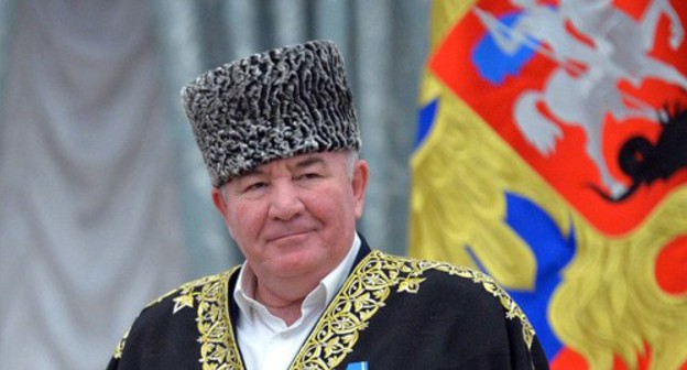 Ismail Berdiev, the Mufti. Photo by the press service of Kremlin Ismail Berdiev, the Mufti. Photo by the press service of Kremlin