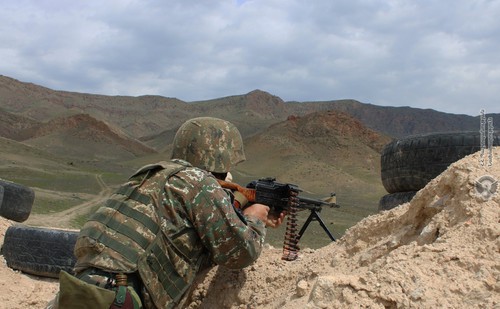 Armenian soldier. Photo: press service of the Ministry of Defence of Armenia, http://www.mil.am Armenian soldier. Photo: press service of the Ministry of Defence of Armenia, http://www.mil.am
