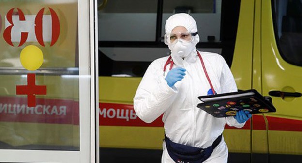 Medical worker. Photo: REUTERS/Maxim Shemetov Medical worker. Photo: REUTERS/Maxim Shemetov