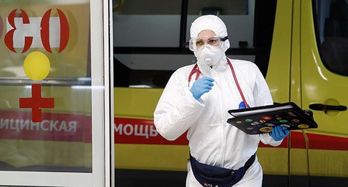 Medical worker. Photo: REUTERS/Maxim Shemetov Medical worker. Photo: REUTERS/Maxim Shemetov