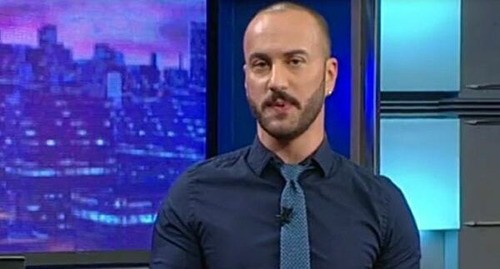Giorgi Gabuniya. © Screenshot of the air of the "Rustavi-2" TV Channel Giorgi Gabuniya. © Screenshot of the air of the "Rustavi-2" TV Channel