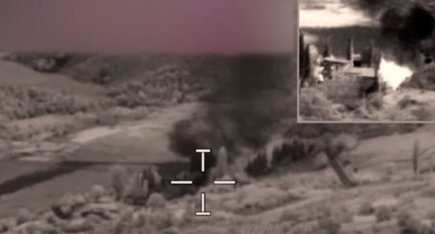 Armed clashes on the border between Azerbaijan and Armenia. Screenshot of the video by the Ministry of Defence of Azerbaijan https://www.youtube.com/watch?time_continue=21&v=wDJkOJZGwJE&feature=emb_title Armed clashes on the border between Azerbaijan and Armenia. Screenshot of the video by the Ministry of Defence of Azerbaijan https://www.youtube.com/watch?time_continue=21&v=wDJkOJZGwJE&feature=emb_title
