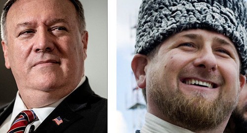 Ramzan Kadyrov (right) and Mike Pompeo. Photo: REUTERS/Eduard Korniyenko Ritzau Scanpix/Philip Davali via REUTERS Ramzan Kadyrov (right) and Mike Pompeo. Photo: REUTERS/Eduard Korniyenko Ritzau Scanpix/Philip Davali via REUTERS