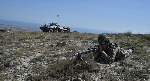 Serviceman of the Azerbaijani Army. Photo: press service of the Ministry of Defence of Azerbaijan, https://mod.gov.az/ Serviceman of the Azerbaijani Army. Photo: press service of the Ministry of Defence of Azerbaijan, https://mod.gov.az/