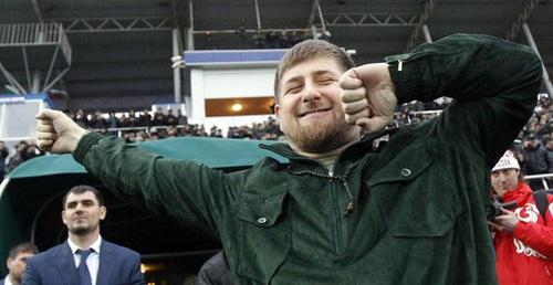 Ramzan Kadyrov dancing lezginka, Grozny, March 8, 2011. Photo: REUTERS/Sergei Karpukhin Ramzan Kadyrov dancing lezginka, Grozny, March 8, 2011. Photo: REUTERS/Sergei Karpukhin