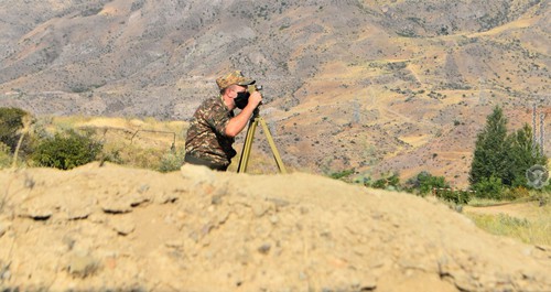 An Armenian soldier. Photo: press service of the Ministry of Defence of Armenia An Armenian soldier. Photo: press service of the Ministry of Defence of Armenia