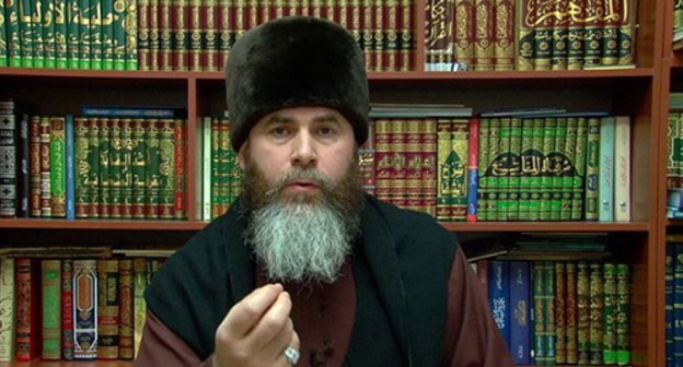Salakh Mezhiev, head of the Spiritual Administration of Muslims of Chechnya. Screenshot: https://www.youtube.com/watch?v=rY06ZGIn7Uc&feature=emb_logo Salakh Mezhiev, head of the Spiritual Administration of Muslims of Chechnya. Screenshot: https://www.youtube.com/watch?v=rY06ZGIn7Uc&feature=emb_logo