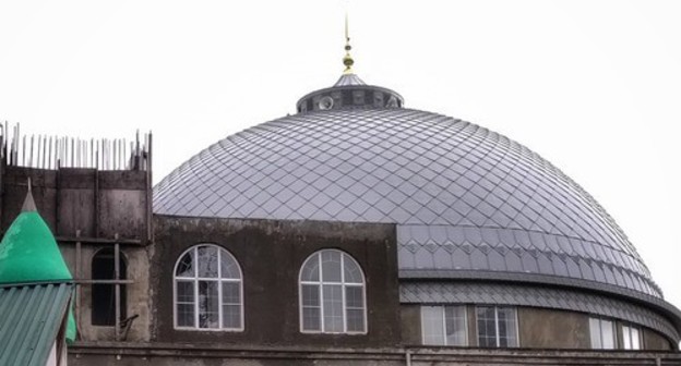 The "Tangim" mosque. Photo by Ilyas Kapiev for the "Caucasian Knot" The "Tangim" mosque. Photo by Ilyas Kapiev for the "Caucasian Knot"