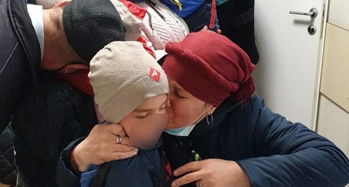 Children returned from Syria. Photo by the press service of Children's Rights Commissioner under the President of Russia Children returned from Syria. Photo by the press service of Children's Rights Commissioner under the President of Russia