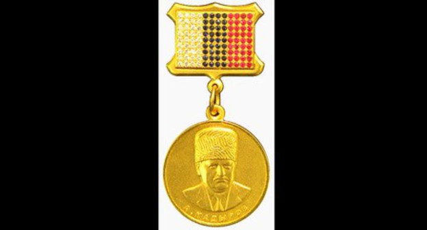 Order of Akhmat Kadyrov. Photo: Kei https://ru.wikipedia.org/ Order of Akhmat Kadyrov. Photo: Kei https://ru.wikipedia.org/