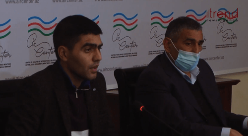 Amin Musaev and Shakhbaz Guliev. Screenshot from video posted by Trend News Agency at https://youtu.be/WhCoiwjbfJQ Amin Musaev and Shakhbaz Guliev. Screenshot from video posted by Trend News Agency at https://youtu.be/WhCoiwjbfJQ