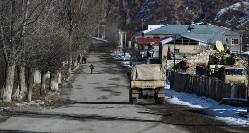 The main street of the Kelbadjar town. Photo by Aziz Karimov for the "Caucasian Knot" The main street of the Kelbadjar town. Photo by Aziz Karimov for the "Caucasian Knot"