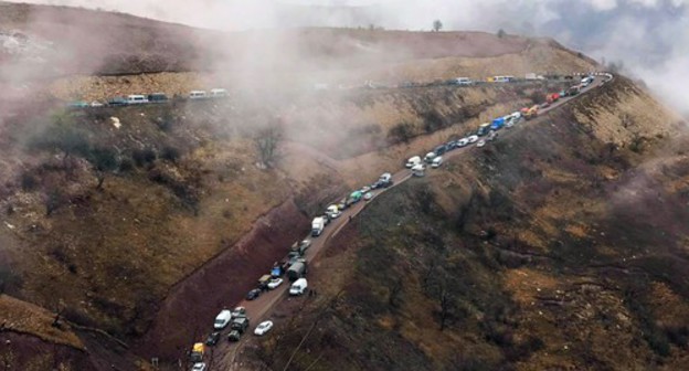 A road across Kelbadjar (Karvachar). Photo by Alvard Grigoryan for the "Caucasian Knot" A road across Kelbadjar (Karvachar). Photo by Alvard Grigoryan for the "Caucasian Knot"